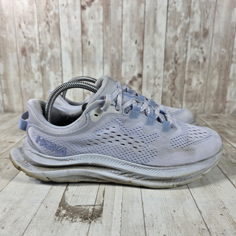 Hoka Kawana 2‎ Womens 8.5 Lavender Blue Running Shoes Sneakers 1147913 ERM